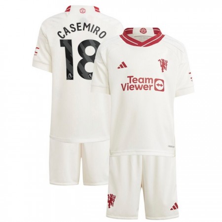 Manchester United Casemiro 18 Matchtröjor Barn Tredje Fotbollströja 2023-24 Manchester United Casemiro 18 Matchtröjor Barn Tredje Fotbollströja 2023-24